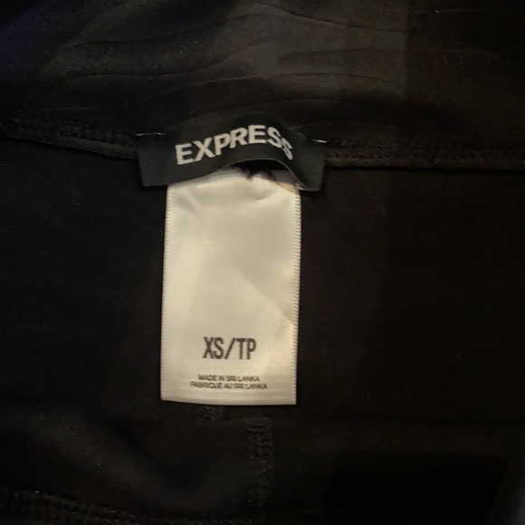 Express faux leather leggings - zebra pattern - Picture 2 of 2